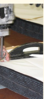 Precision fabric cutting